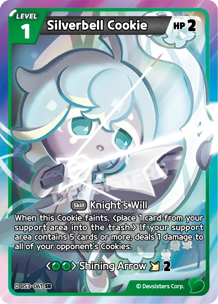 Silverbell Cookie