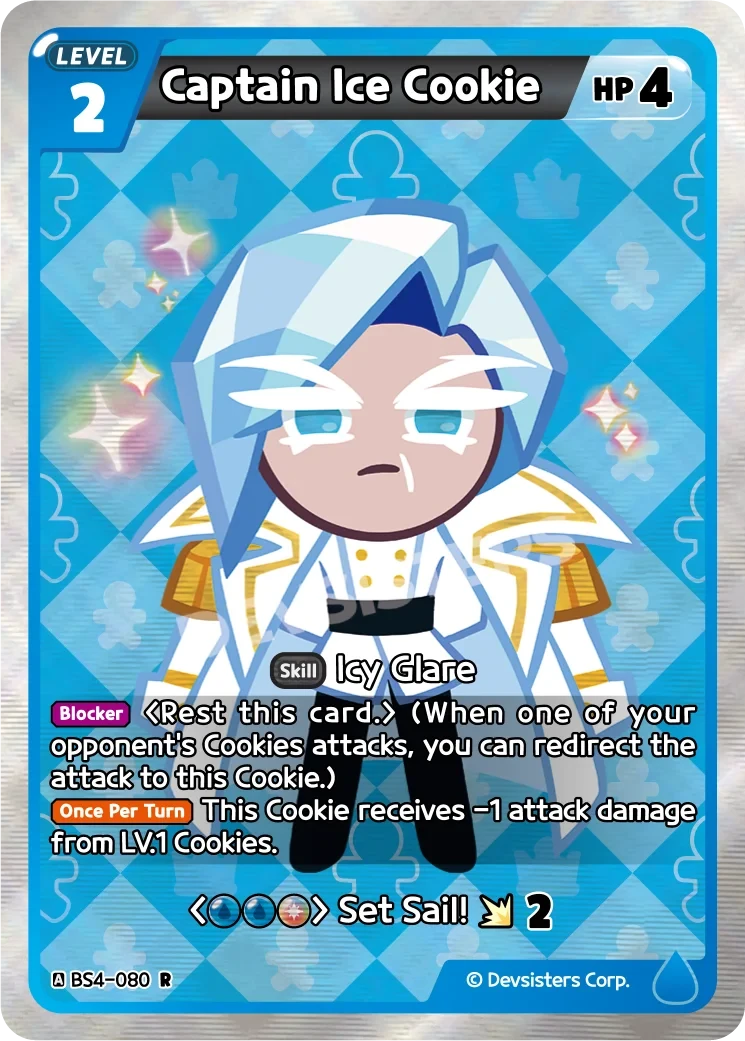 Captain Ice Cookie