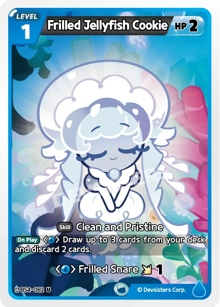 Frilled Jellyfish Cookie