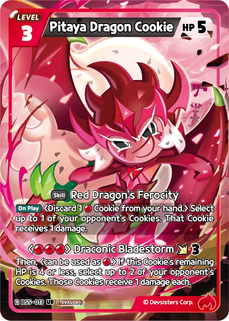 Pitaya Dragon Cookie