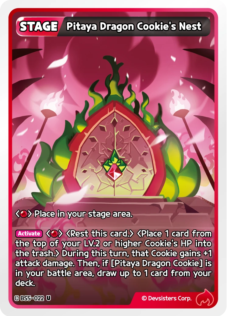 Pitaya Dragon Cookie's Nest