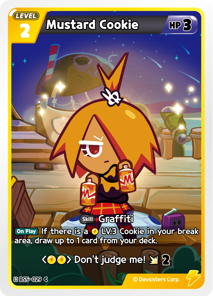 Mustard Cookie