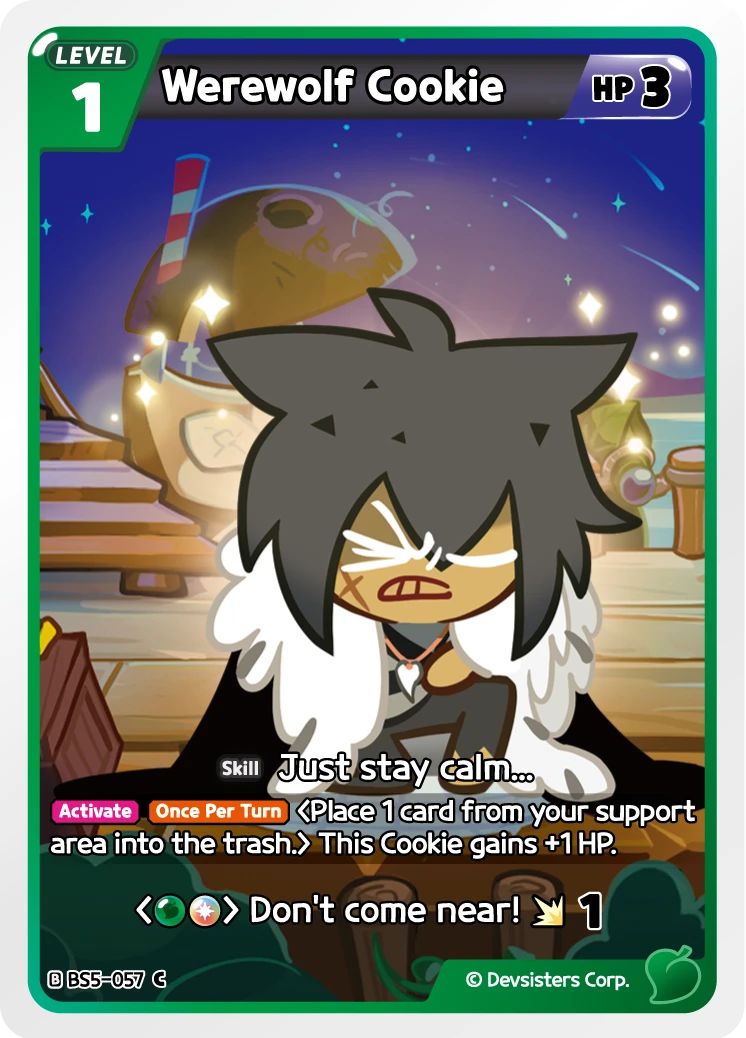 Werewolf Cookie