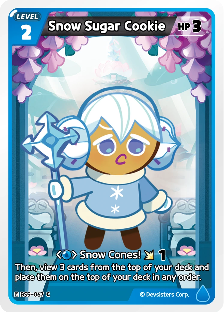 Snow Sugar Cookie