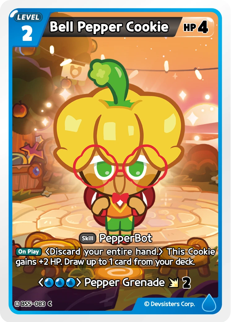 Bell Pepper Cookie
