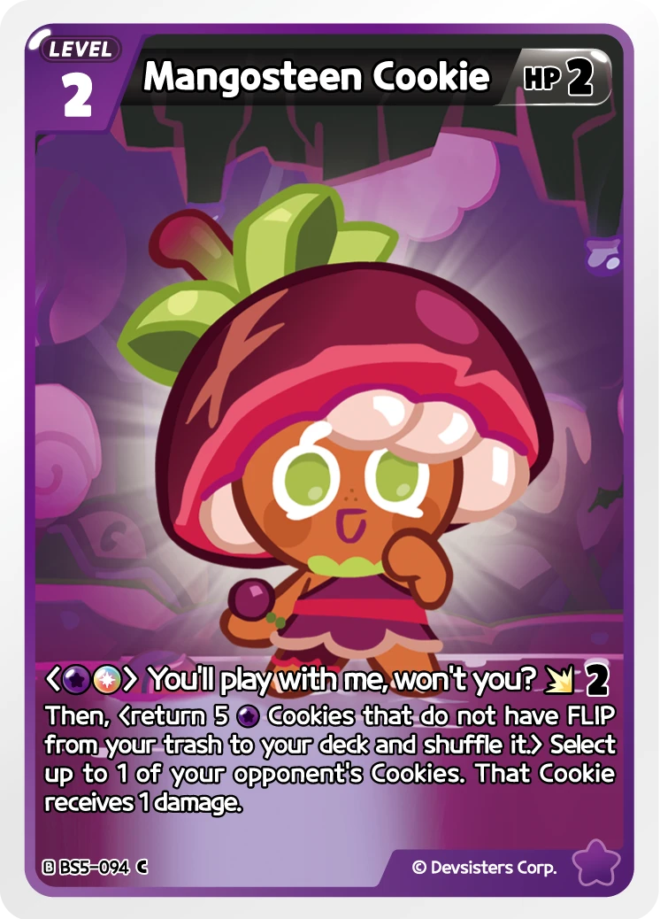 Mangosteen Cookie