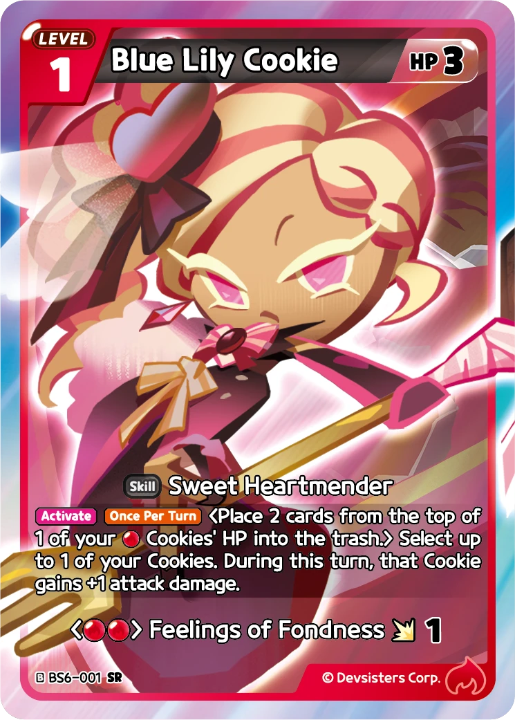 Blue Lily Cookie