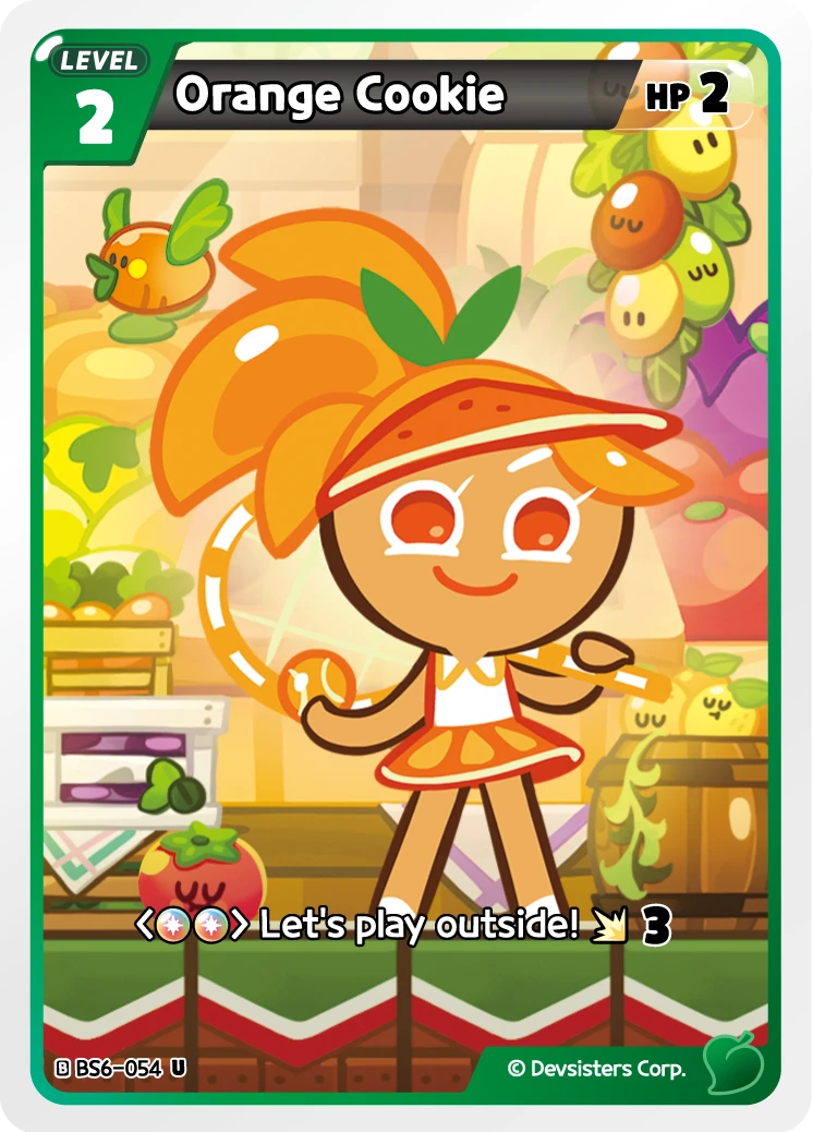 Orange Cookie