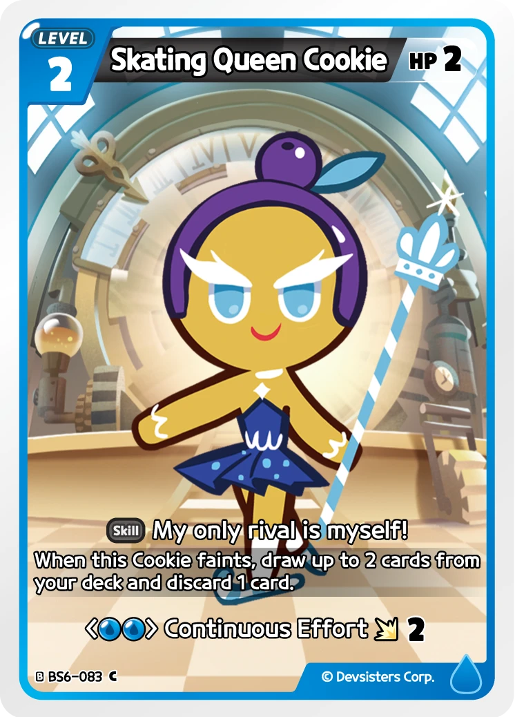 Skating Queen Cookie