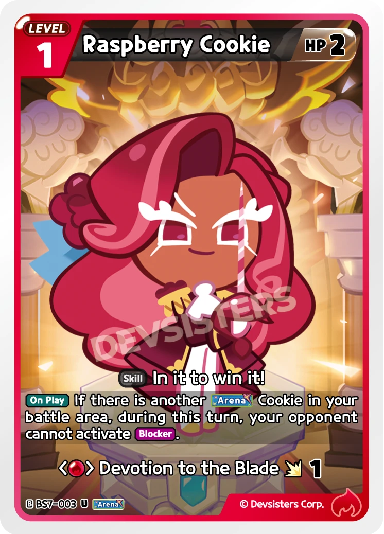 Raspberry Cookie