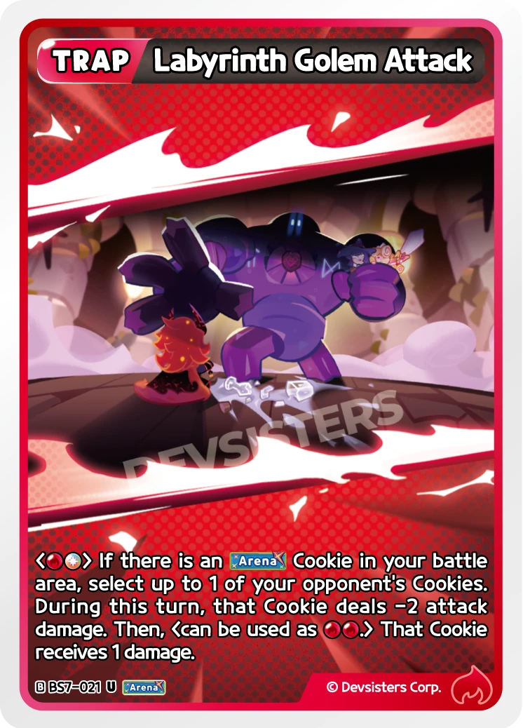 Labyrinth Golem Attack