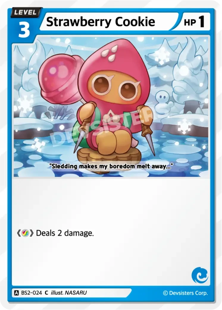 Strawberry Cookie