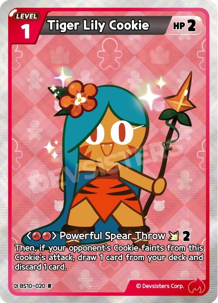 Tiger Lily Cookie