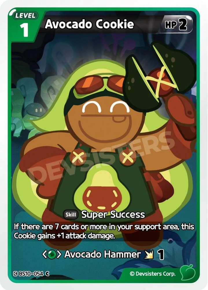 Avocado Cookie