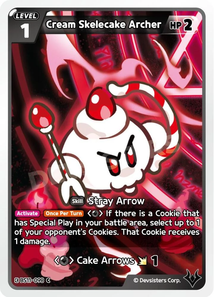 Cream Skelecake Archer