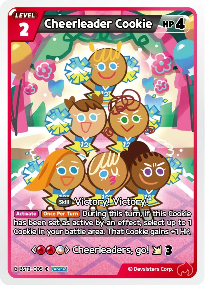 Cheerleader Cookie