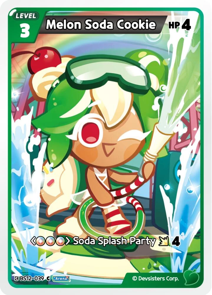 Melon Soda Cookie