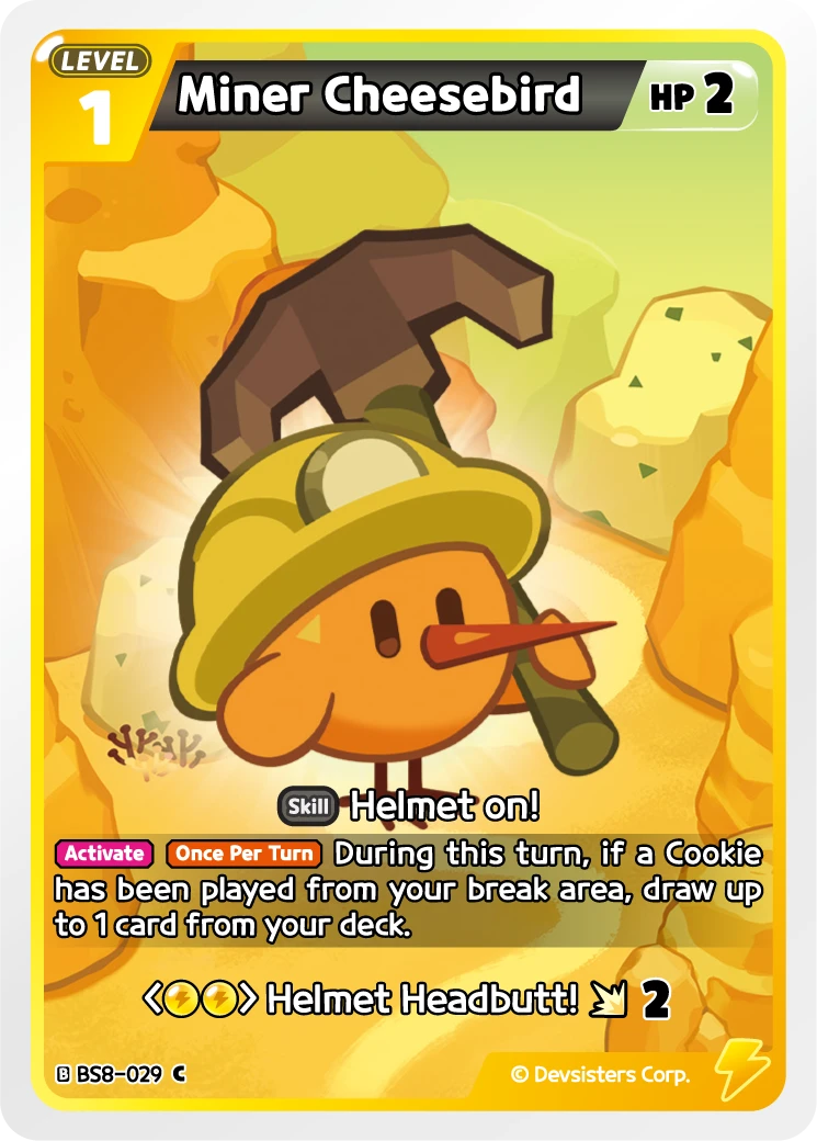 Miner Cheesebird
