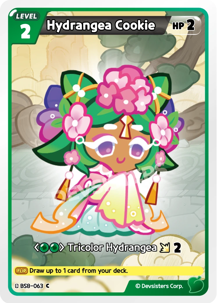Hydrangea Cookie