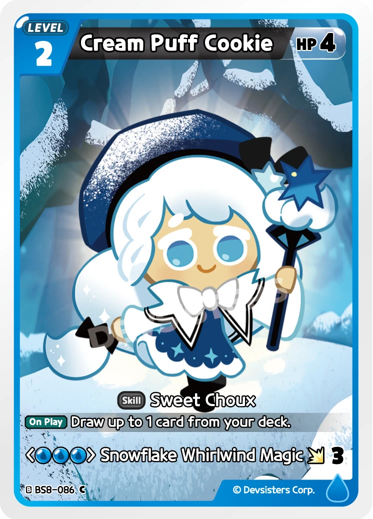 Cream Puff Cookie