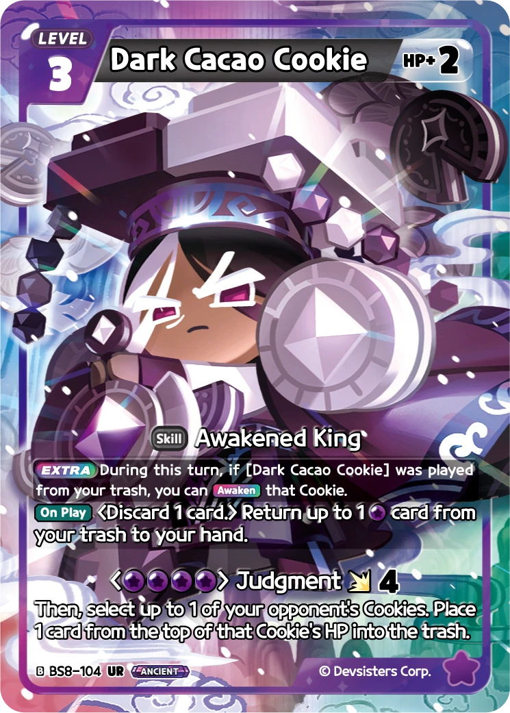 Dark Cacao Cookie