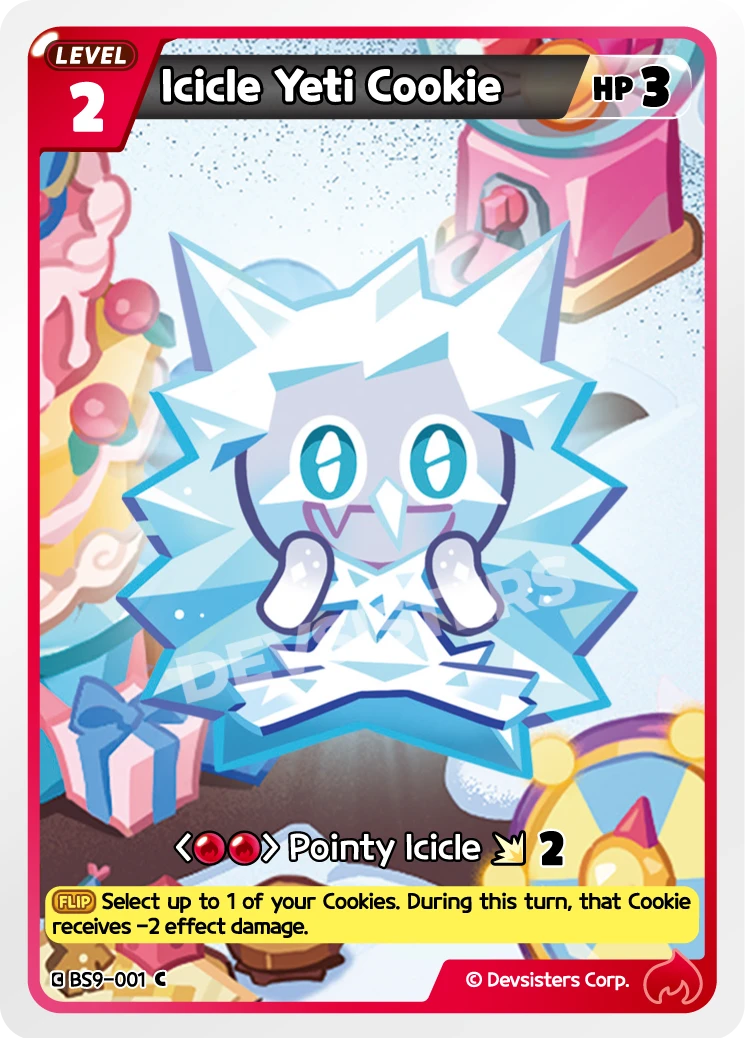 Icicle Yeti Cookie