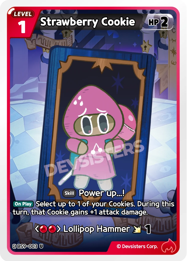 Strawberry Cookie