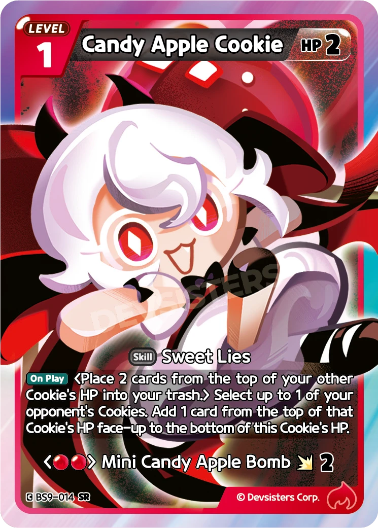 Candy Apple Cookie