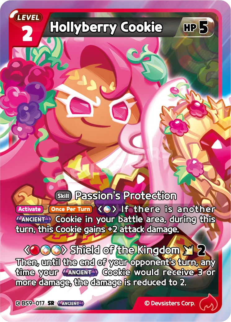 Hollyberry Cookie