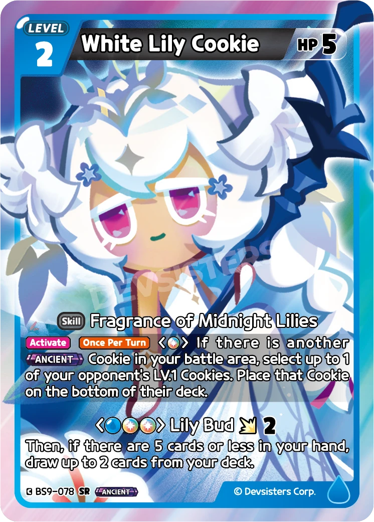 White Lily Cookie