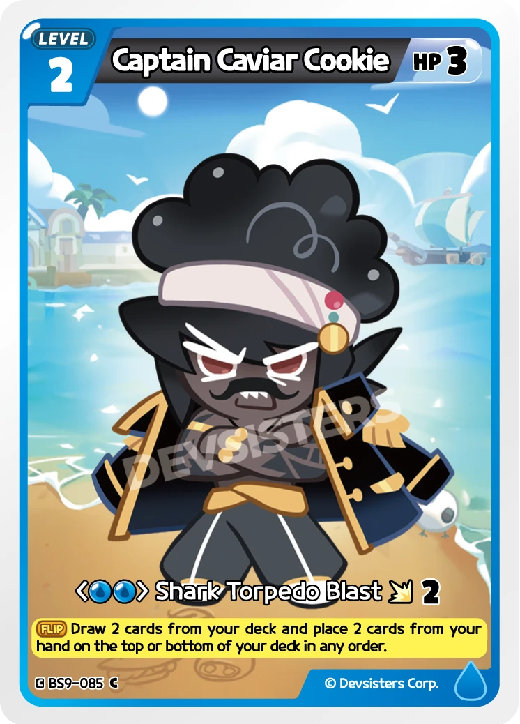 Captain Caviar Cookie