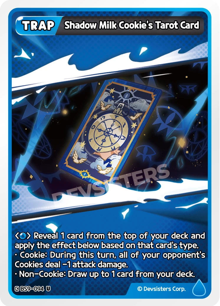 Shadow Milk Cookie's Tarot Card