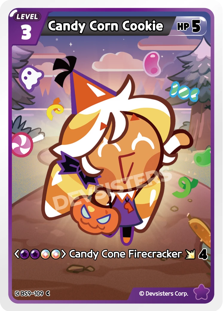 Candy Corn Cookie