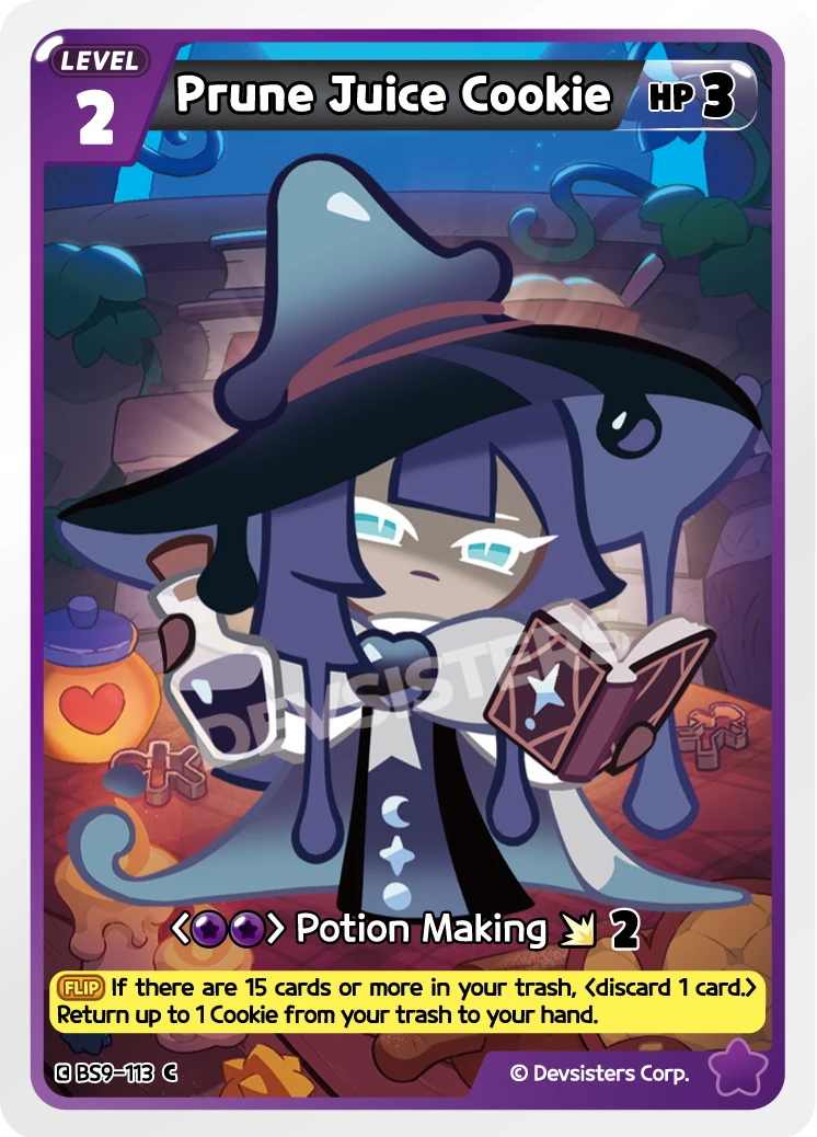 Prune Juice Cookie