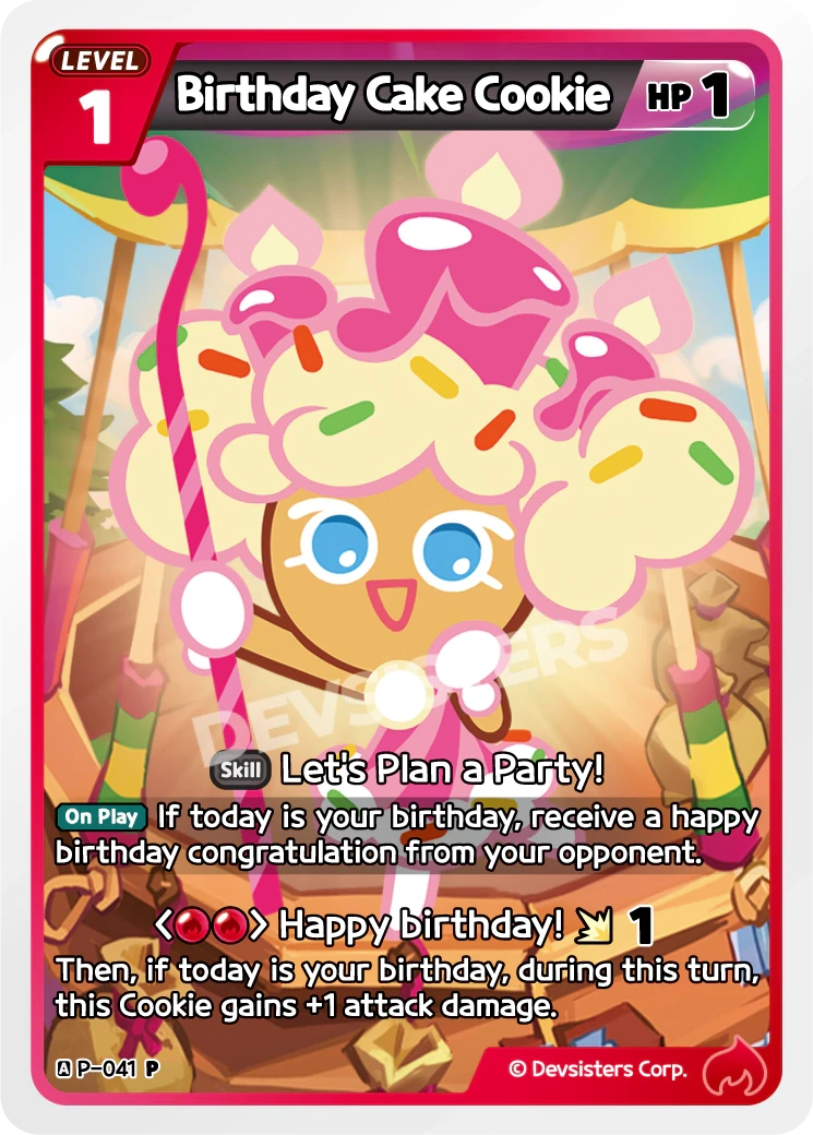 Birthday Cake Cookie