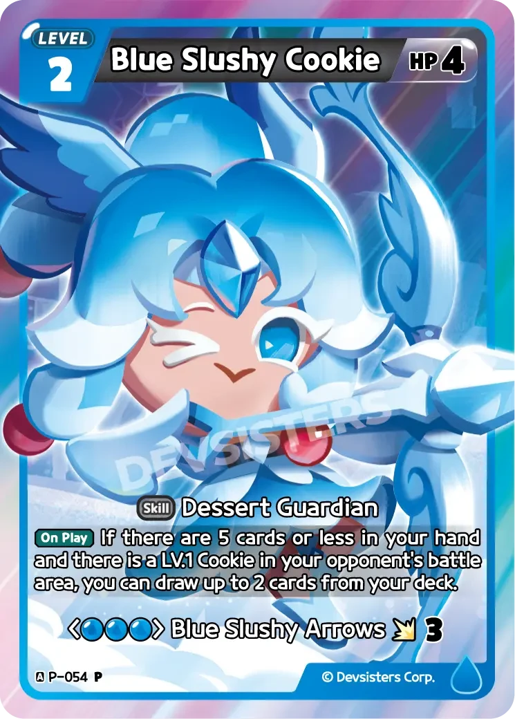 Blue Slushy Cookie