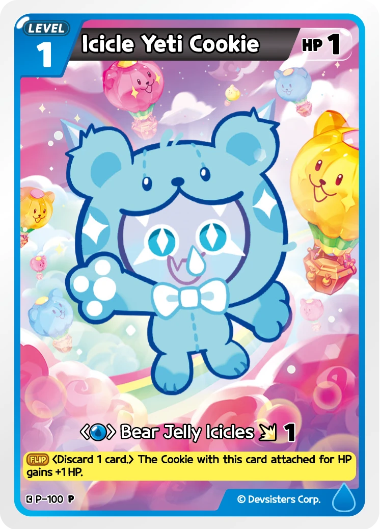 Icicle Yeti Cookie