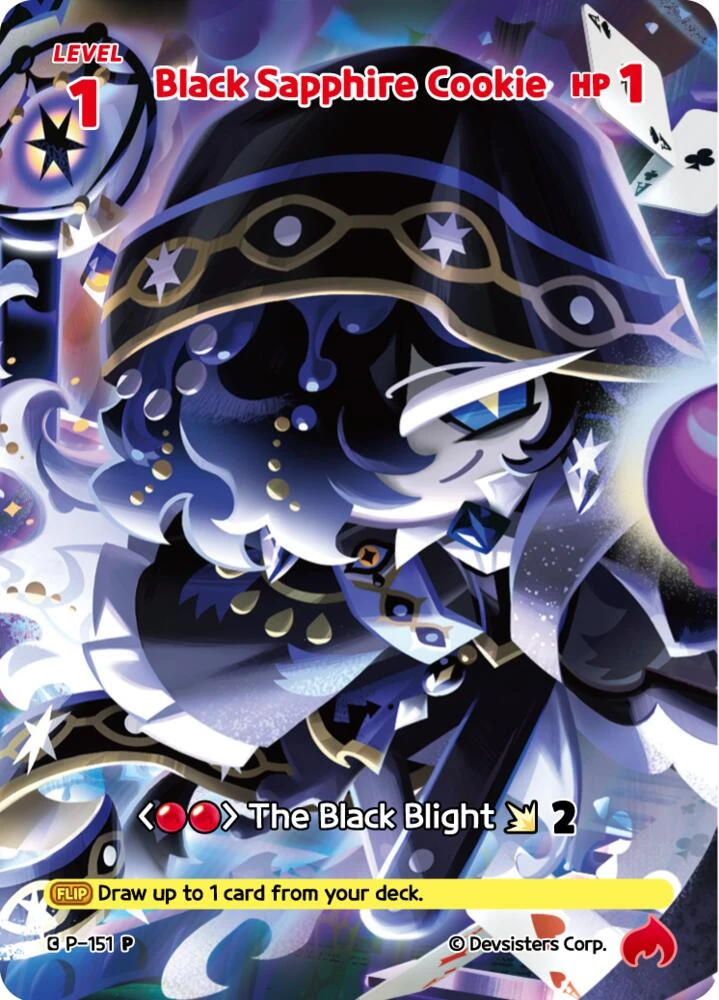 Black Sapphire Cookie