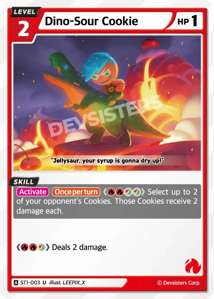 Dino-Sour Cookie