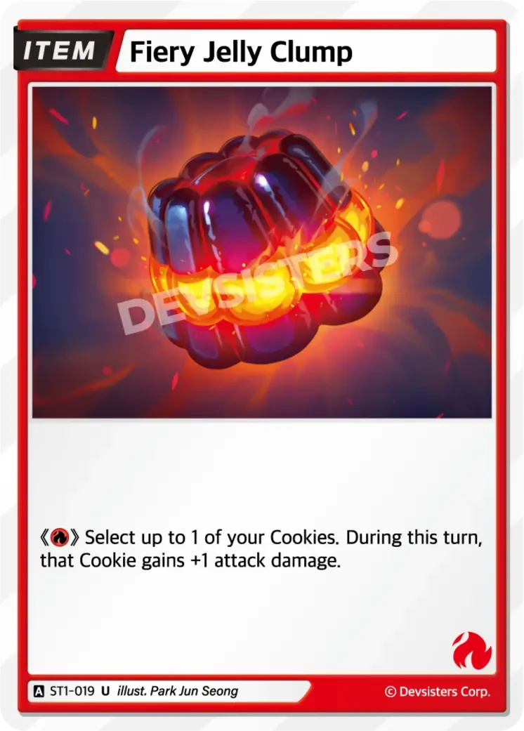 Fiery Jelly Clump