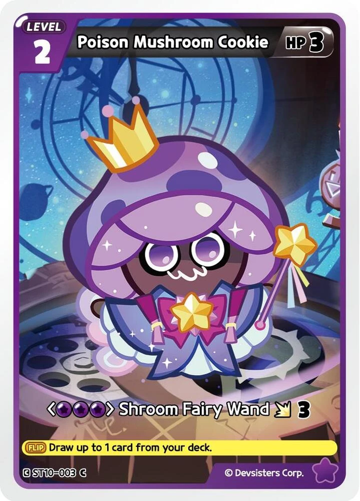 Poison Mushroom Cookie