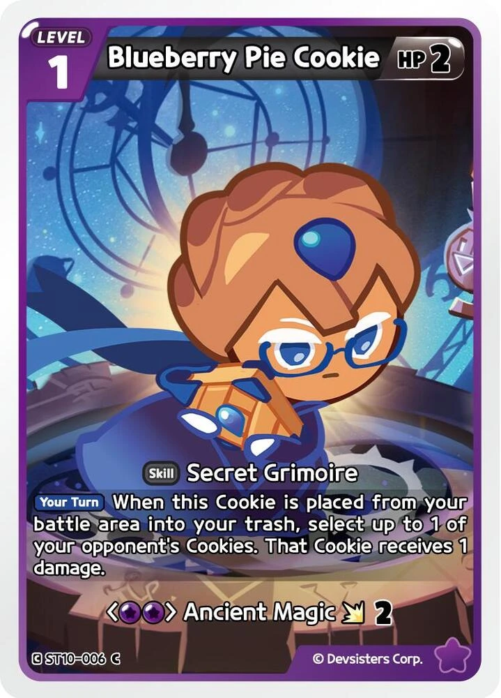 Blueberry Pie Cookie