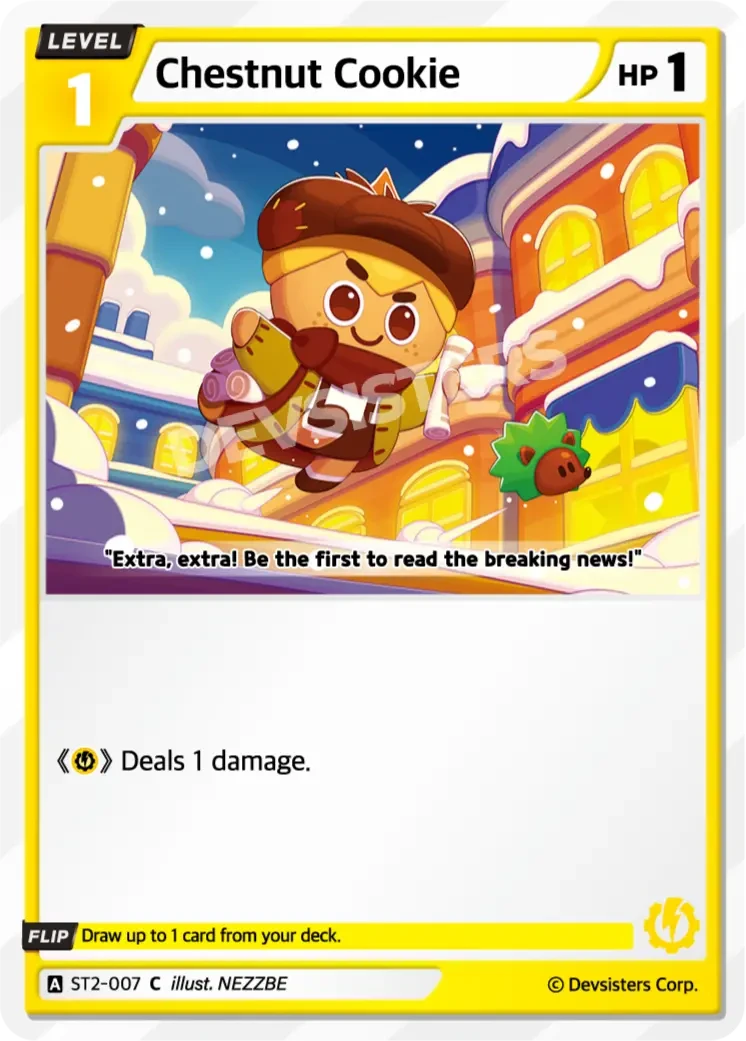 Chestnut Cookie