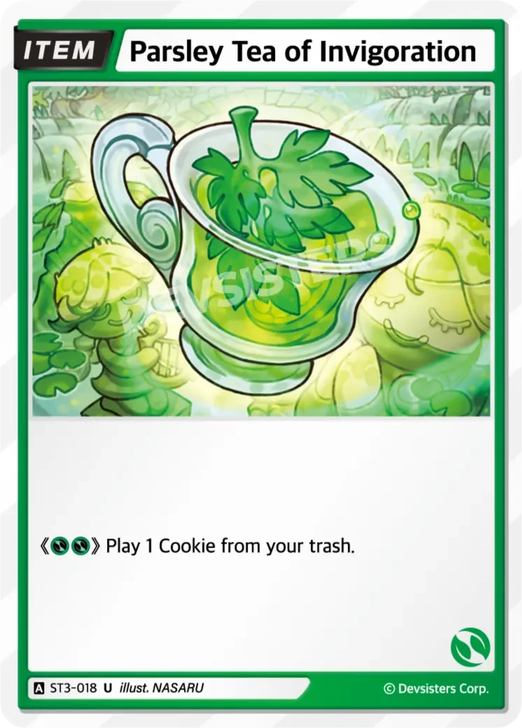 Parsley Tea of Invigoration