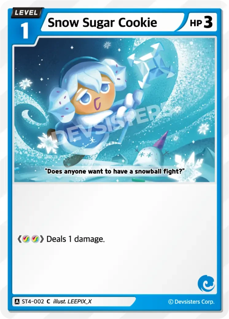 Snow Sugar Cookie