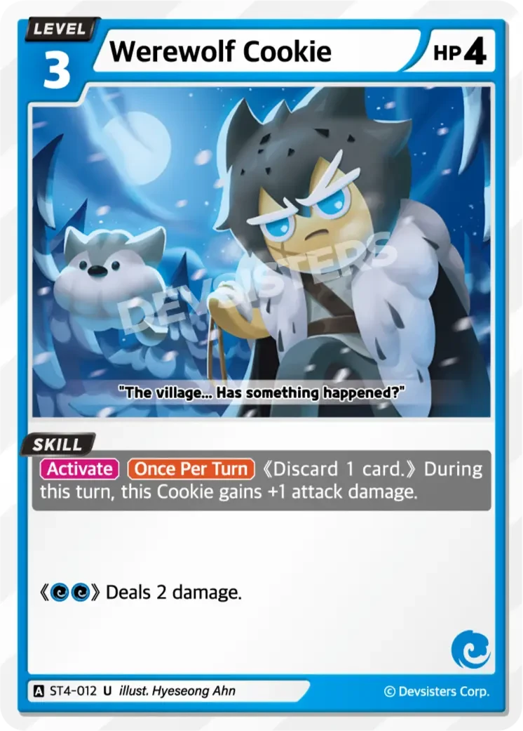 Werewolf Cookie
