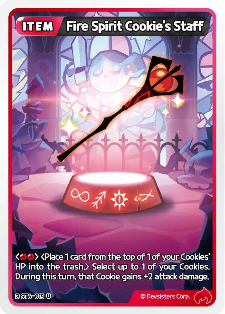 Fire Spirit Cookie's Staff