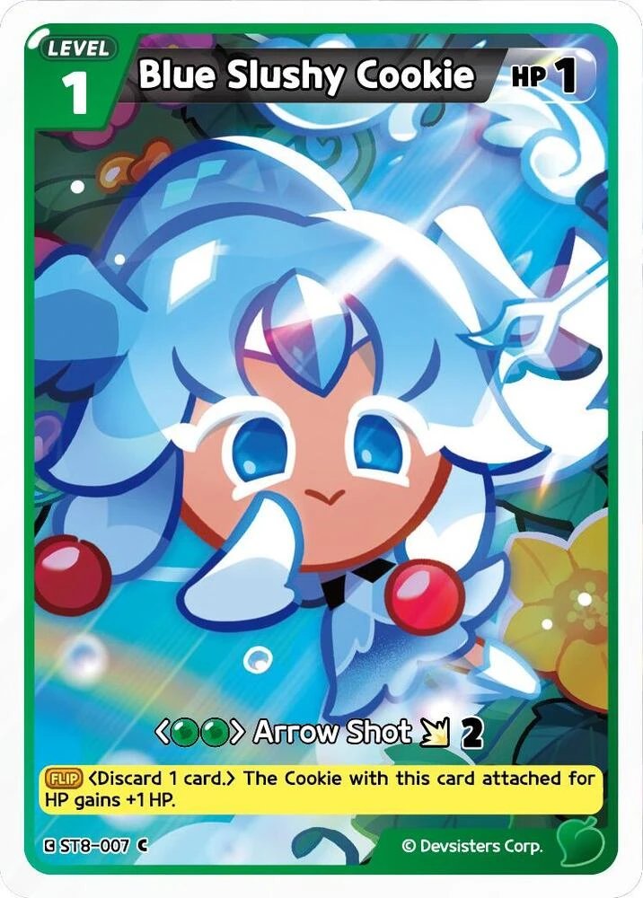 Blue Slushy Cookie