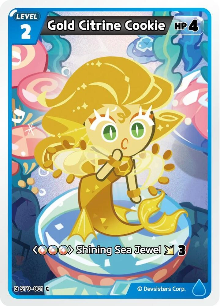 Gold Citrine Cookie