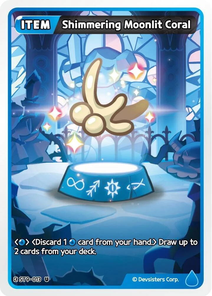 Shimmering Moonlit Coral